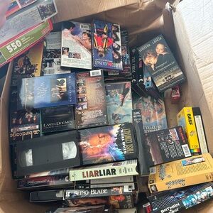 Classic VHS tapes